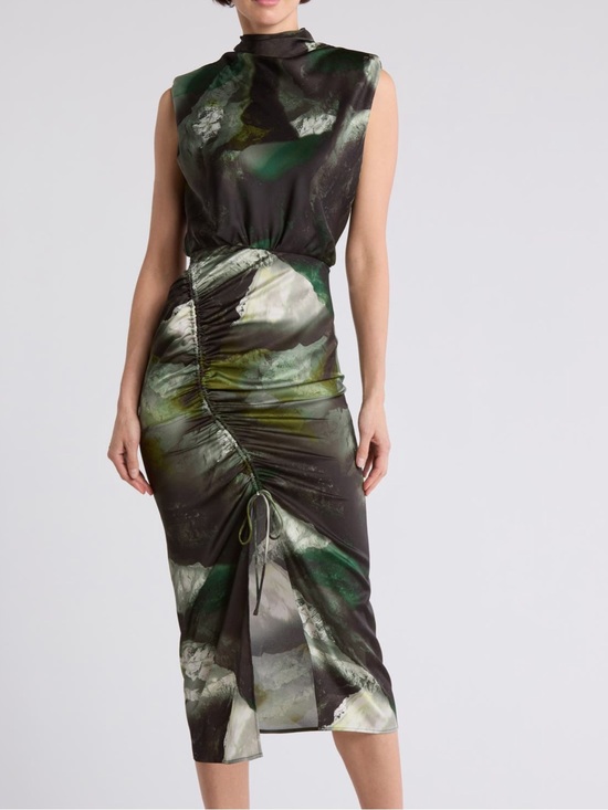 All Saints Dresses & Skirts - LIKE NEW Allsaints Women Isa Appalachian Abstract Print Sleeveless Sheath Dress